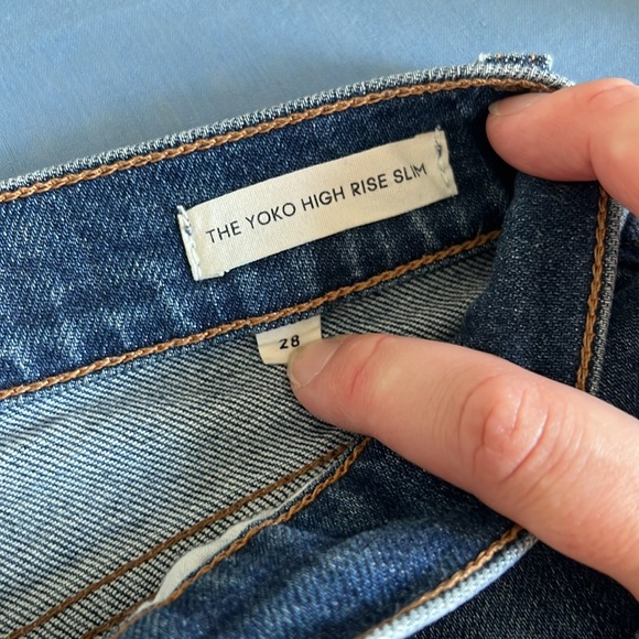 Denim Forum Jeans Yoko High Rise Slim - Picture 3 of 3